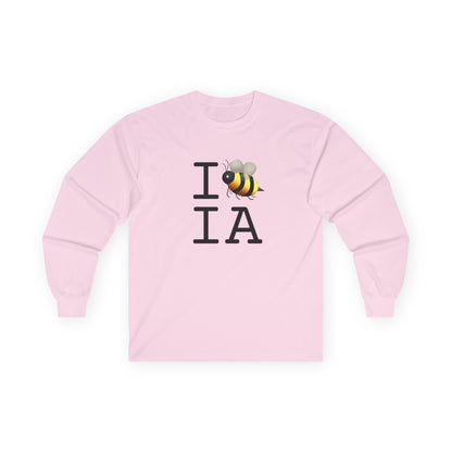 "I Bee in Iowa" Long Sleeve Shirt
