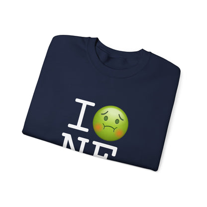 "I'm Nauseous about Nebraska" Sweatshirt