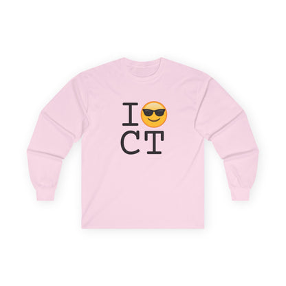 "I'm Cool with Connecticut" Long Sleeve Shirt
