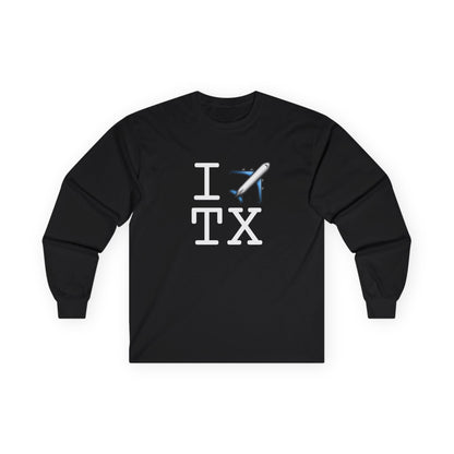"I Fly Over Texas" Long Sleeve Shirt