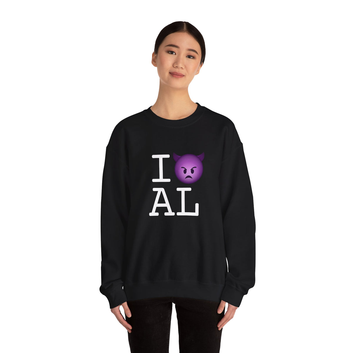 "I'm an Angry Devil about Alabama" Sweatshirt