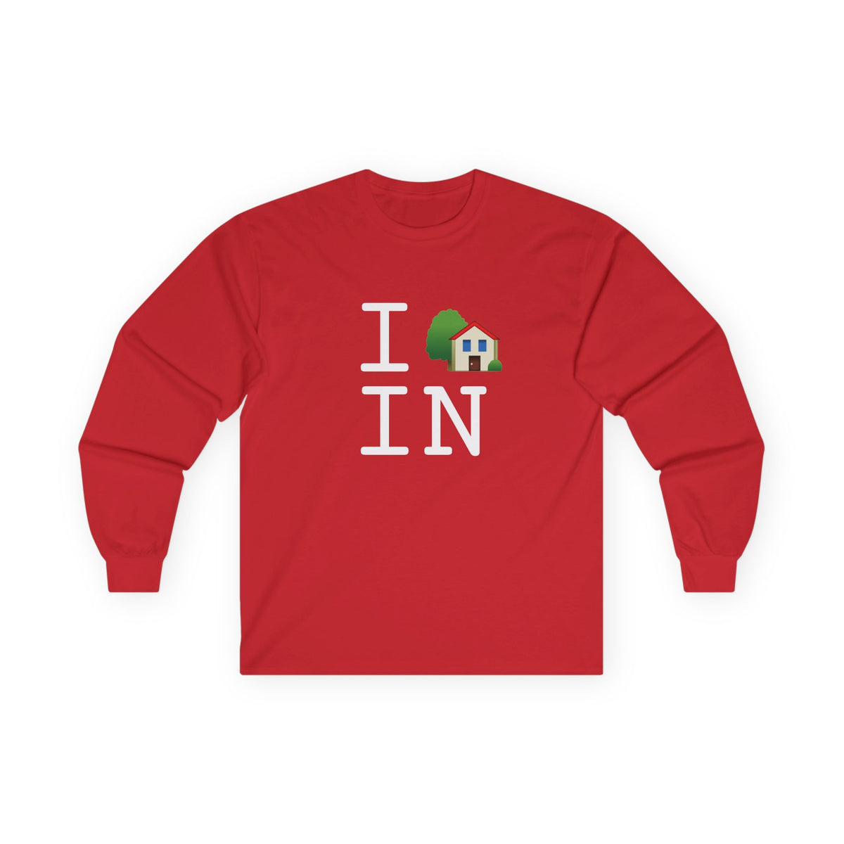 "I'm Home in Indiana" Long Sleeve Shirt