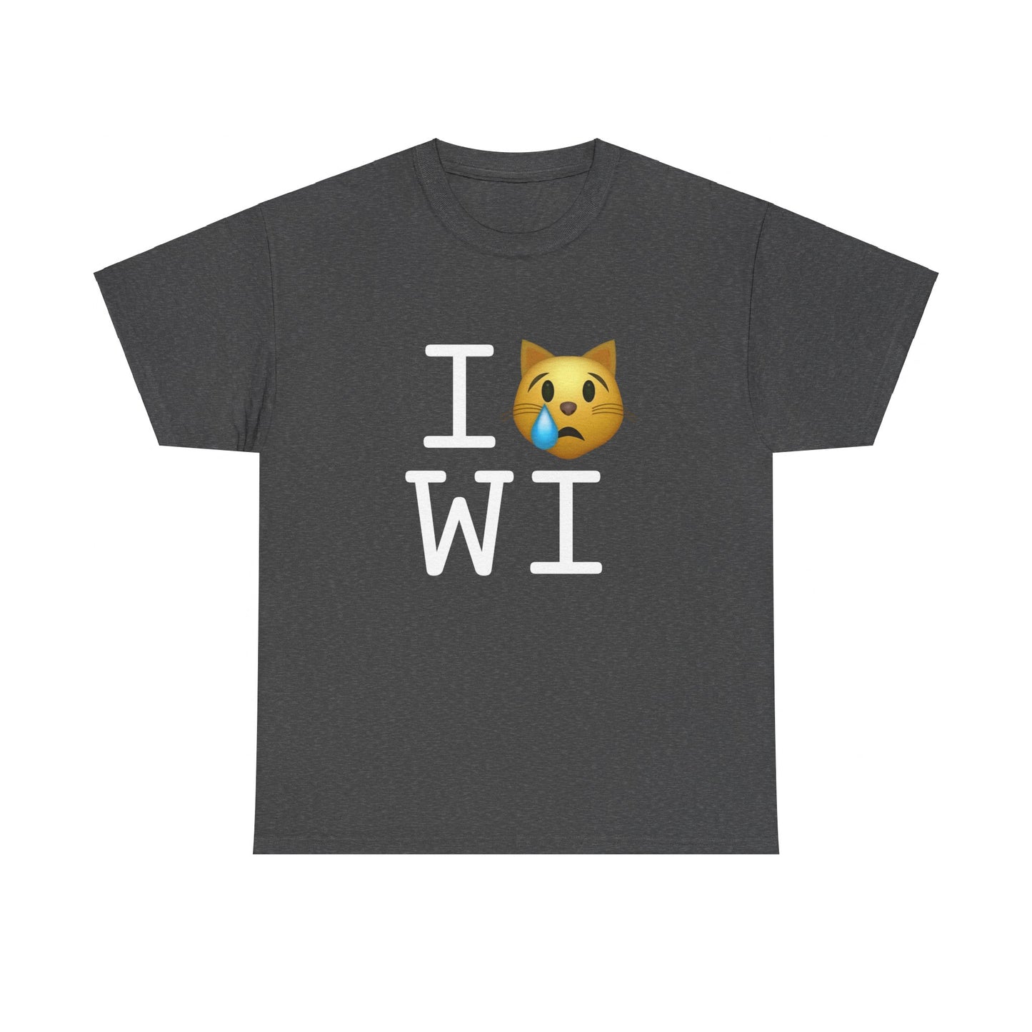 "I'm a Crying Cat about Wisconsin" Tee