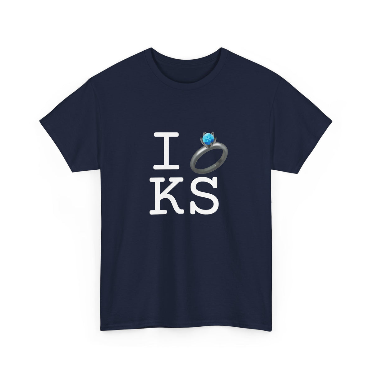 "I'm Married to (Diamond Ring) Kansas" Tee