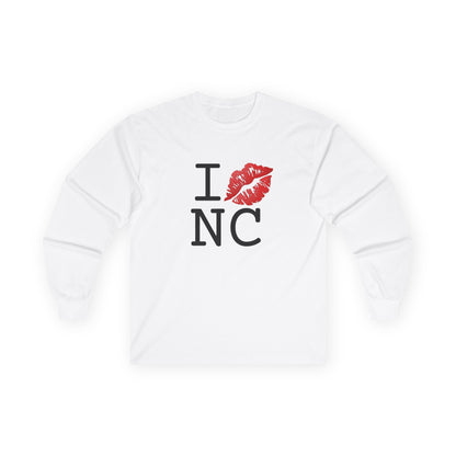 "I Kiss Mark North Carolina" Long Sleeve Shirt