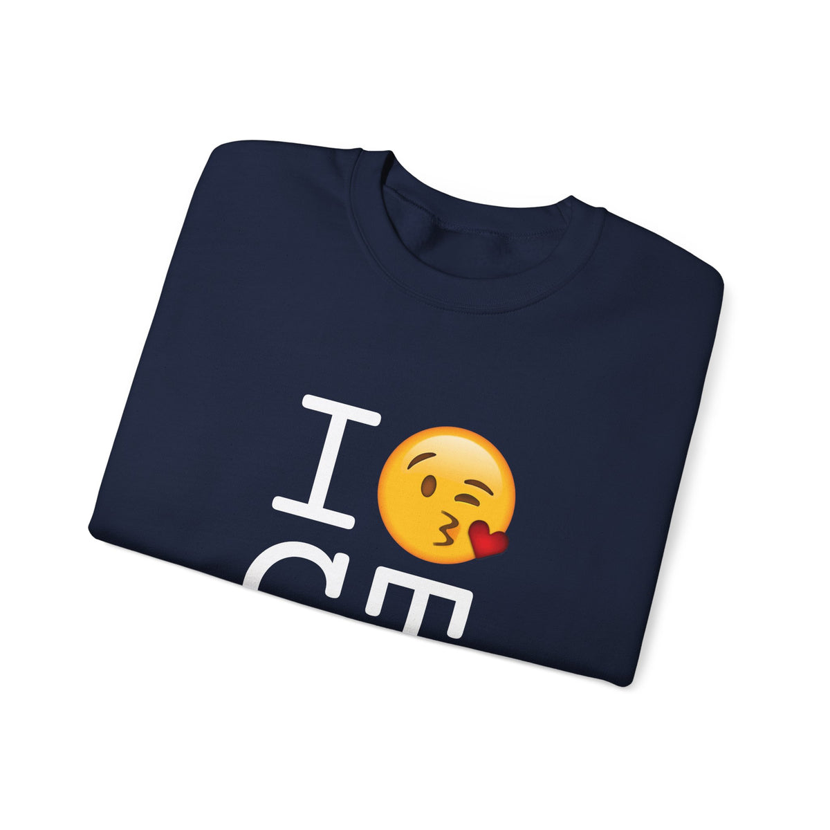 "I Blow a Kiss at Connecticut" Sweatshirt