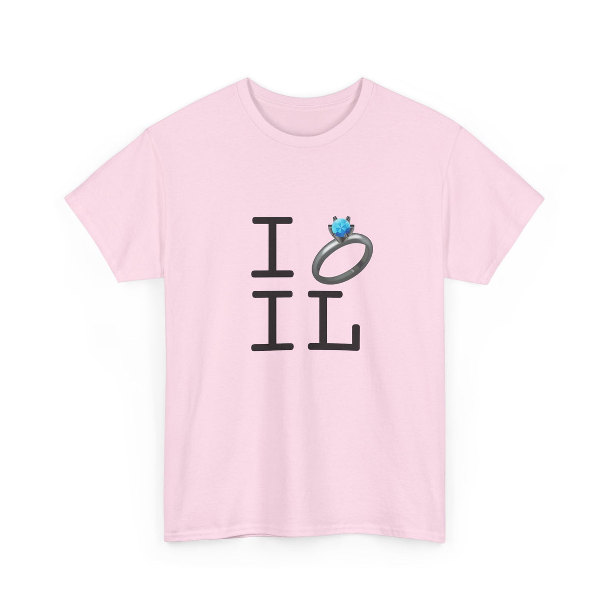 "I'm Married to (Diamond Ring) Illinois" Tee