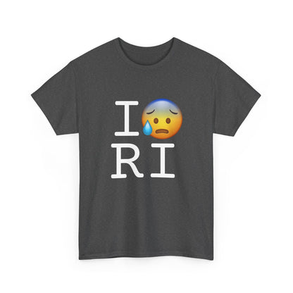 "I'm Anxiously Sweating in Rhode Island" Tee