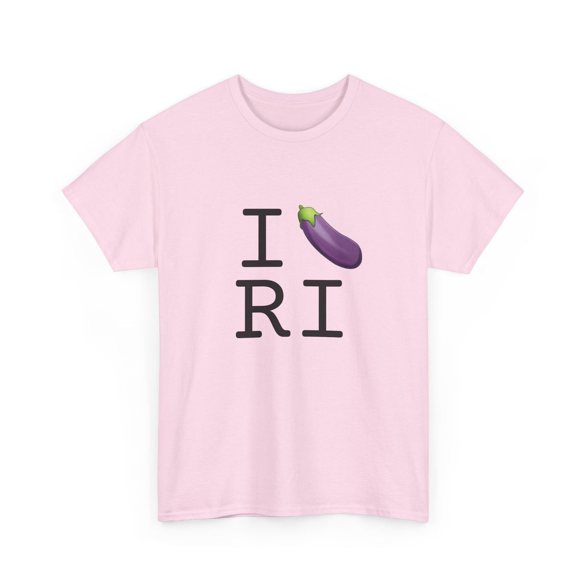 "I Eggplant Rhode Island" Tee