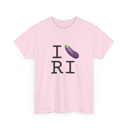 "I Eggplant Rhode Island" Tee