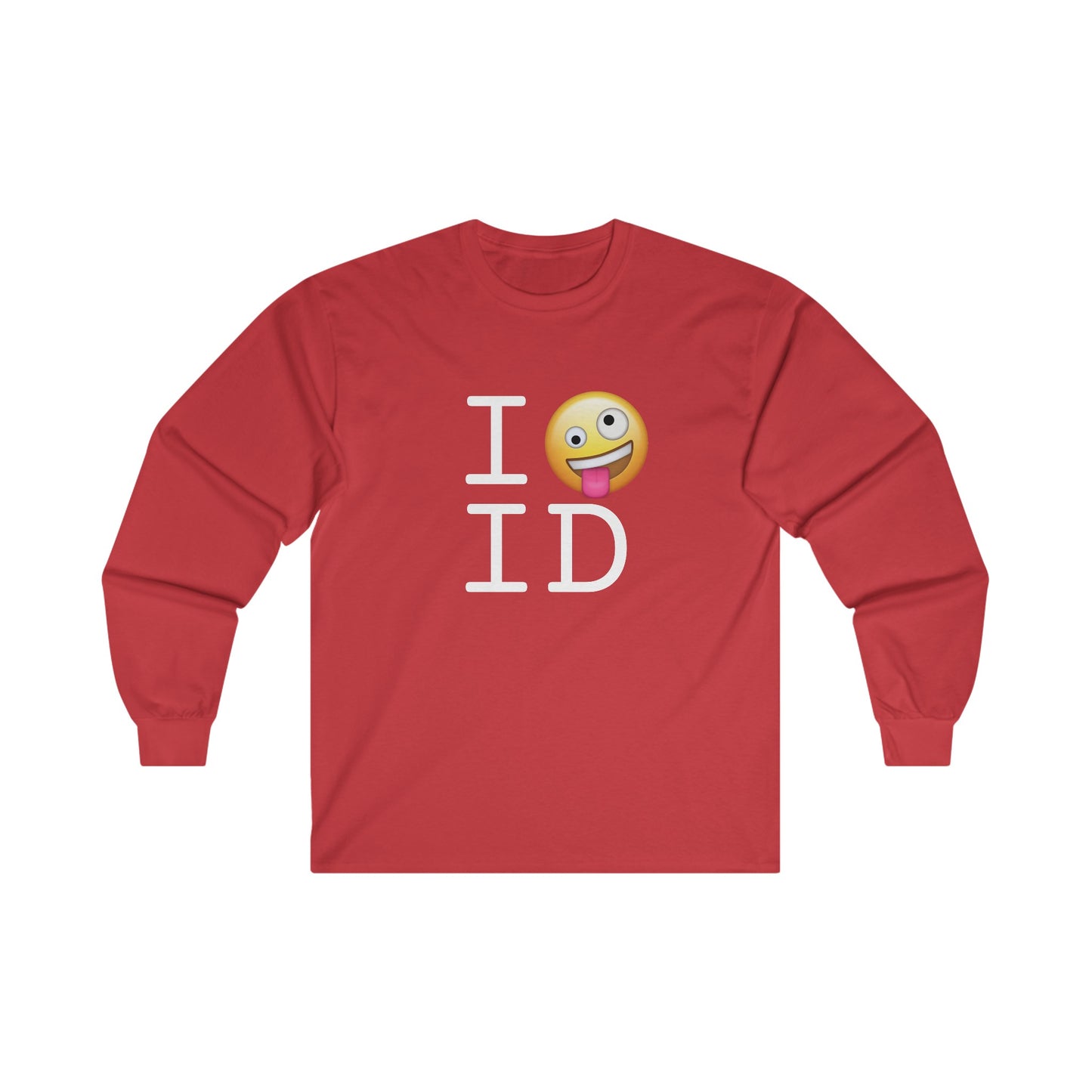 "I'm Crazy about Idaho" Long Sleeve Shirt