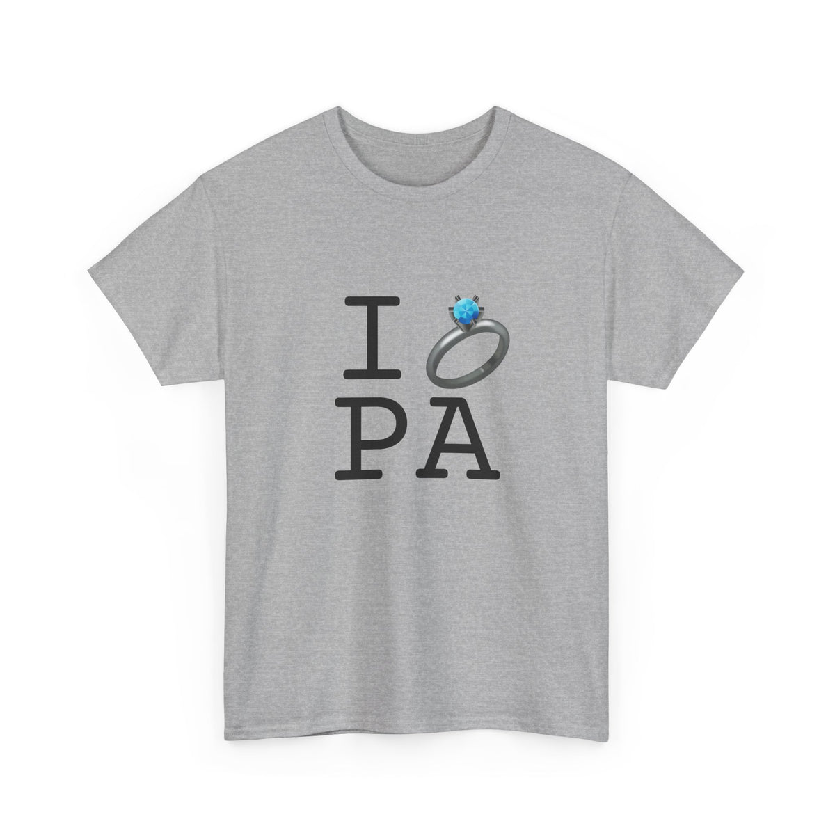 "I'm Married to (Diamond Ring) Pennsylvania" Tee