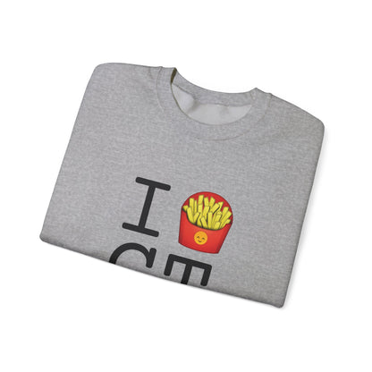 "I French Fries Connecticut" Sweatshirt