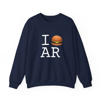 "I Cheeseburger Arkansas" Sweatshirt