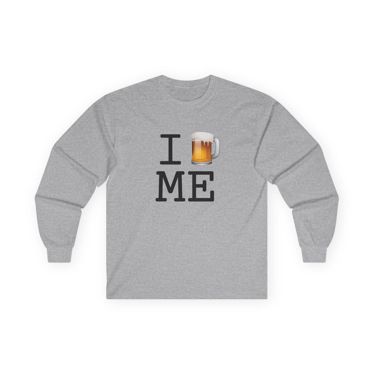 "I Beer Maine" Long Sleeve Shirt