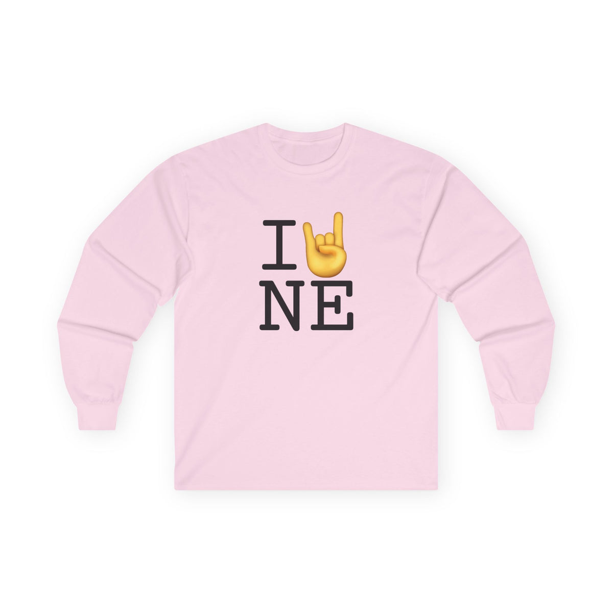 "I Rock On with Nebraska" Long Sleeve Shirt