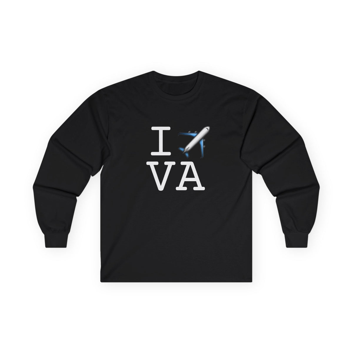 "I Fly Over Virginia" Long Sleeve Shirt