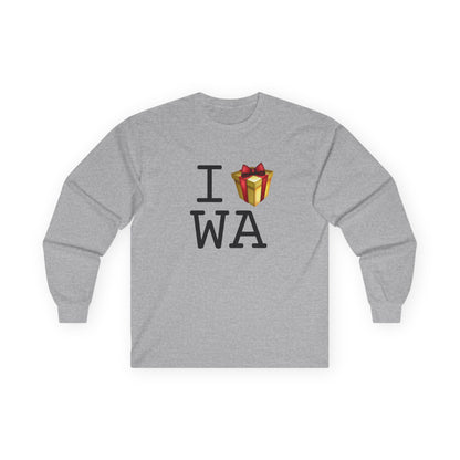 "I Present Washington" Long Sleeve Shirt