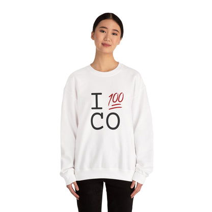 "I Keep it 100 in Colorado" Sweatshirt