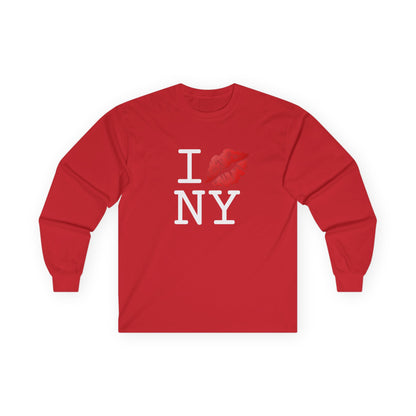 "I Kiss Mark New York" Long Sleeve Shirt