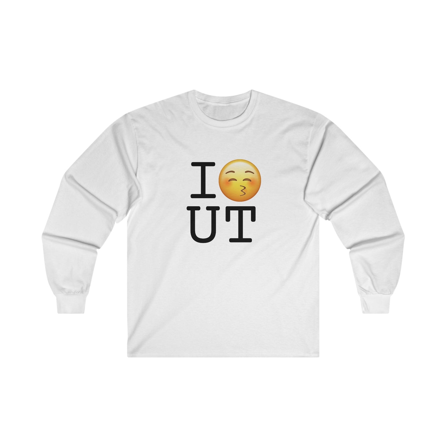 "I Kiss Utah" Long Sleeve Shirt