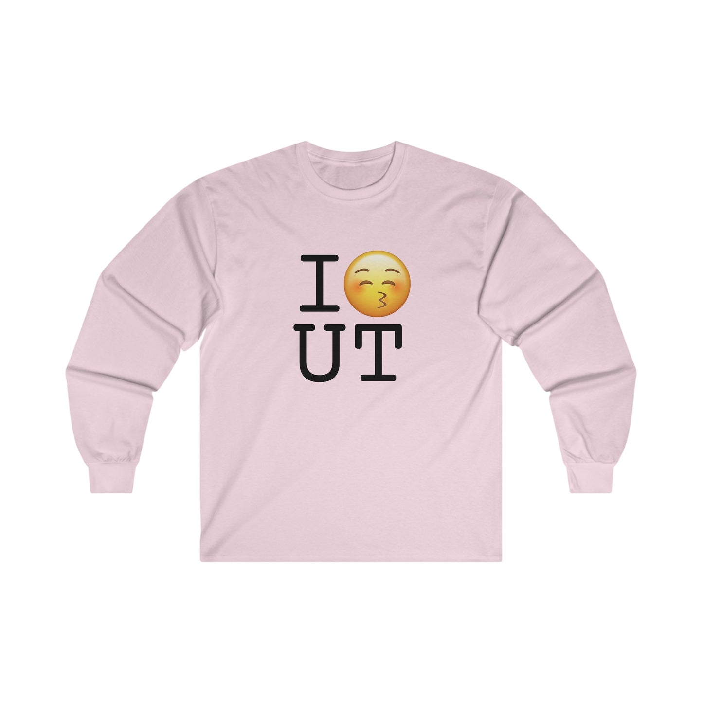 "I Kiss Utah" Long Sleeve Shirt