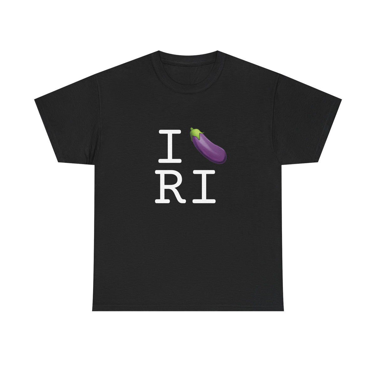 "I Eggplant Rhode Island" Tee