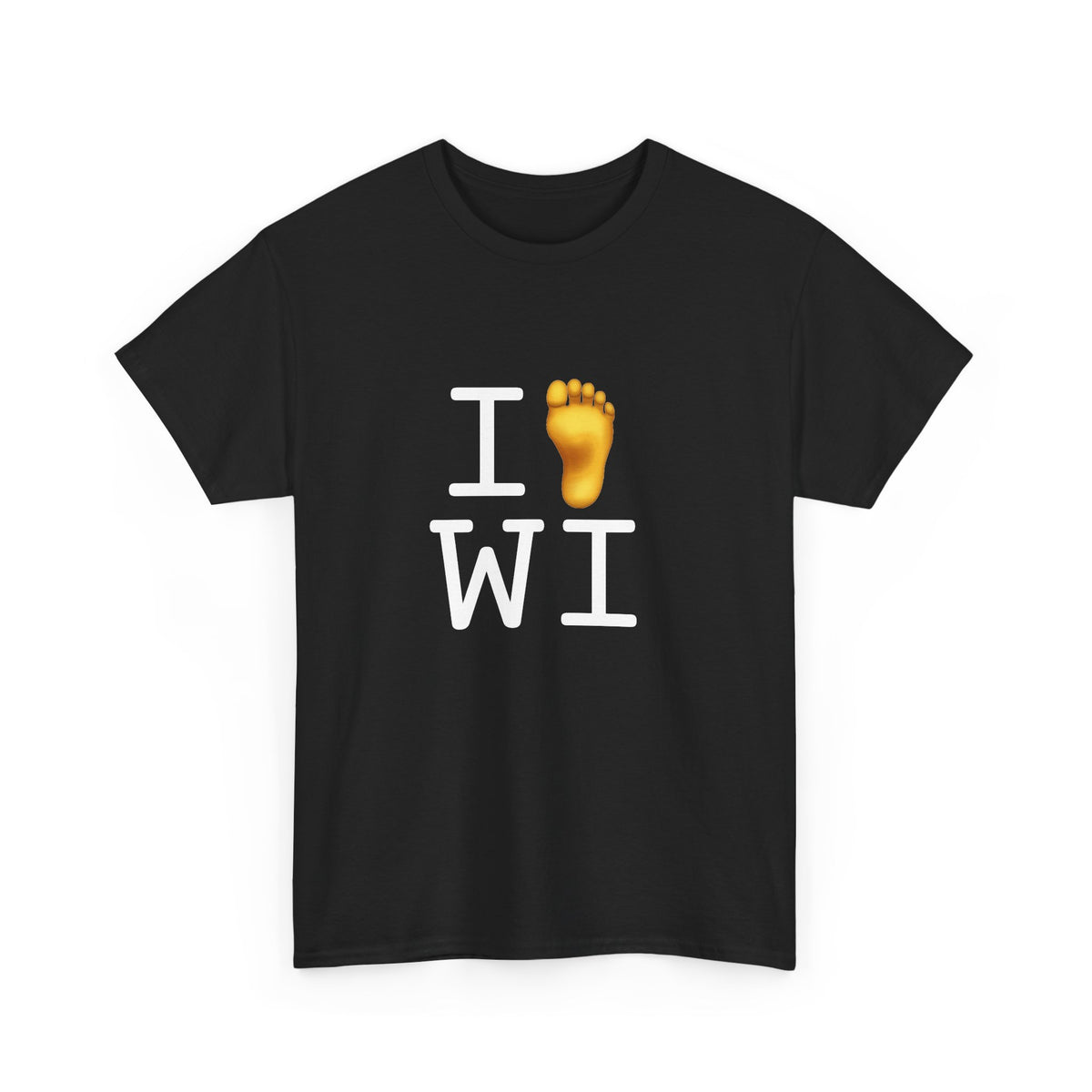 "I Foot Wisconsin" Tee