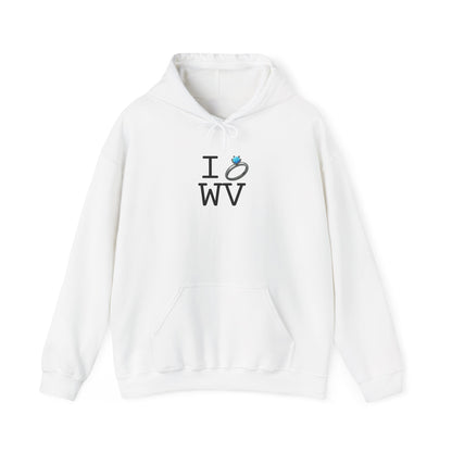 "I'm Married to (Diamond Ring) West Virginia" Hoodie