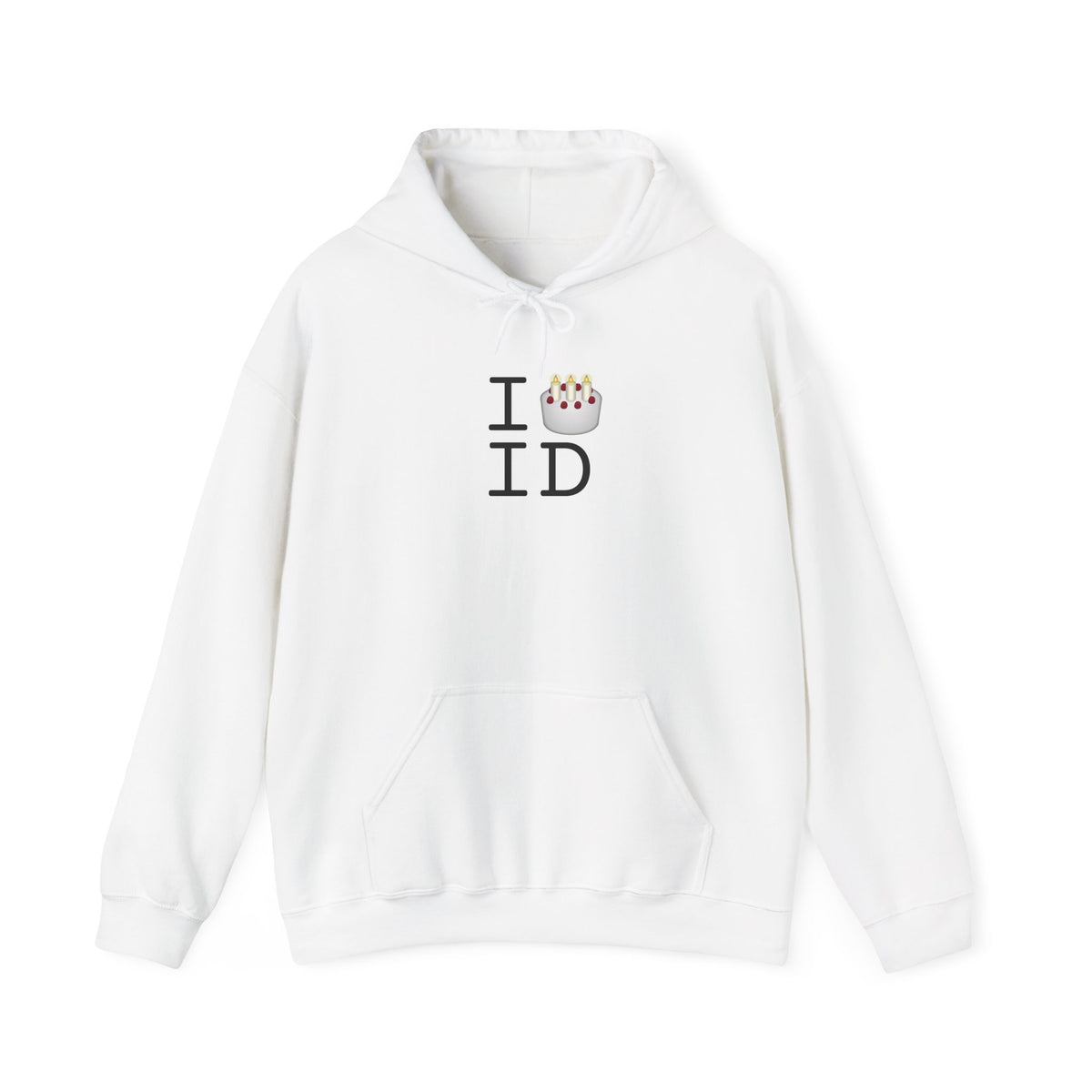 "I Birthday Cake Idaho" Hoodie