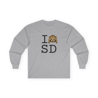 "I Don't Hear South Dakota" Long Sleeve Shirt