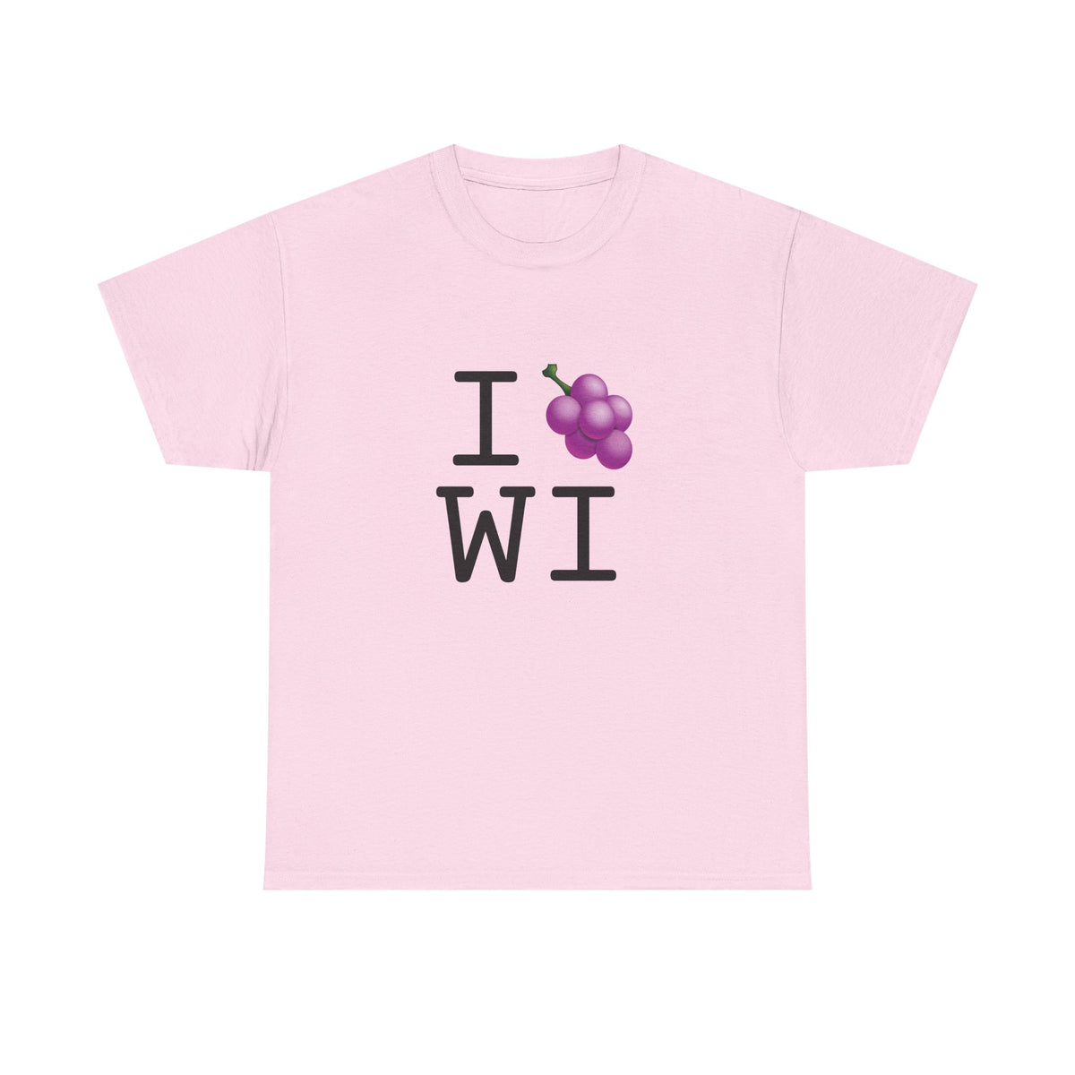 "I Grape Wisconsin" Tee