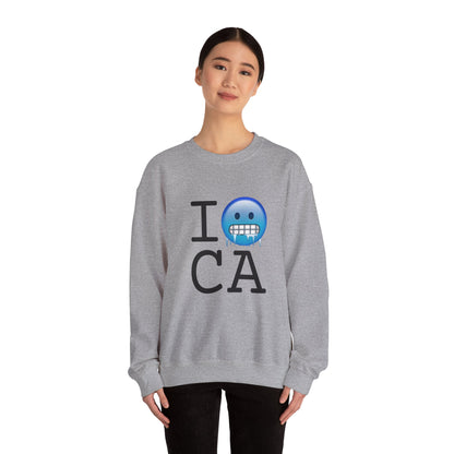 "I'm Cold in California" Sweatshirt