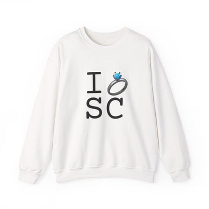 "I'm Married to (Diamond Ring) South Carolina" Sweatshirt