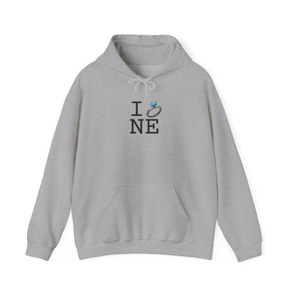"I'm Married to (Diamond Ring) Nebraska" Hoodie