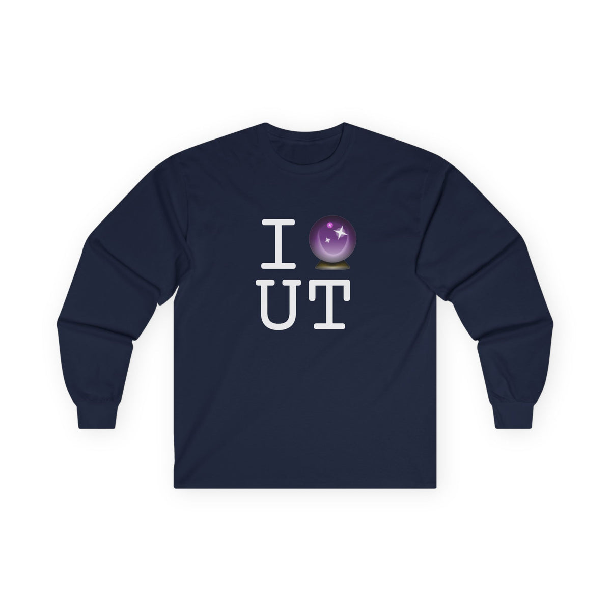 "I Predict the Future (Crystal Ball) of Utah" Long Sleeve Shirt