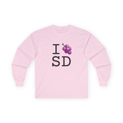 "I Grape South Dakota" Long Sleeve Shirt