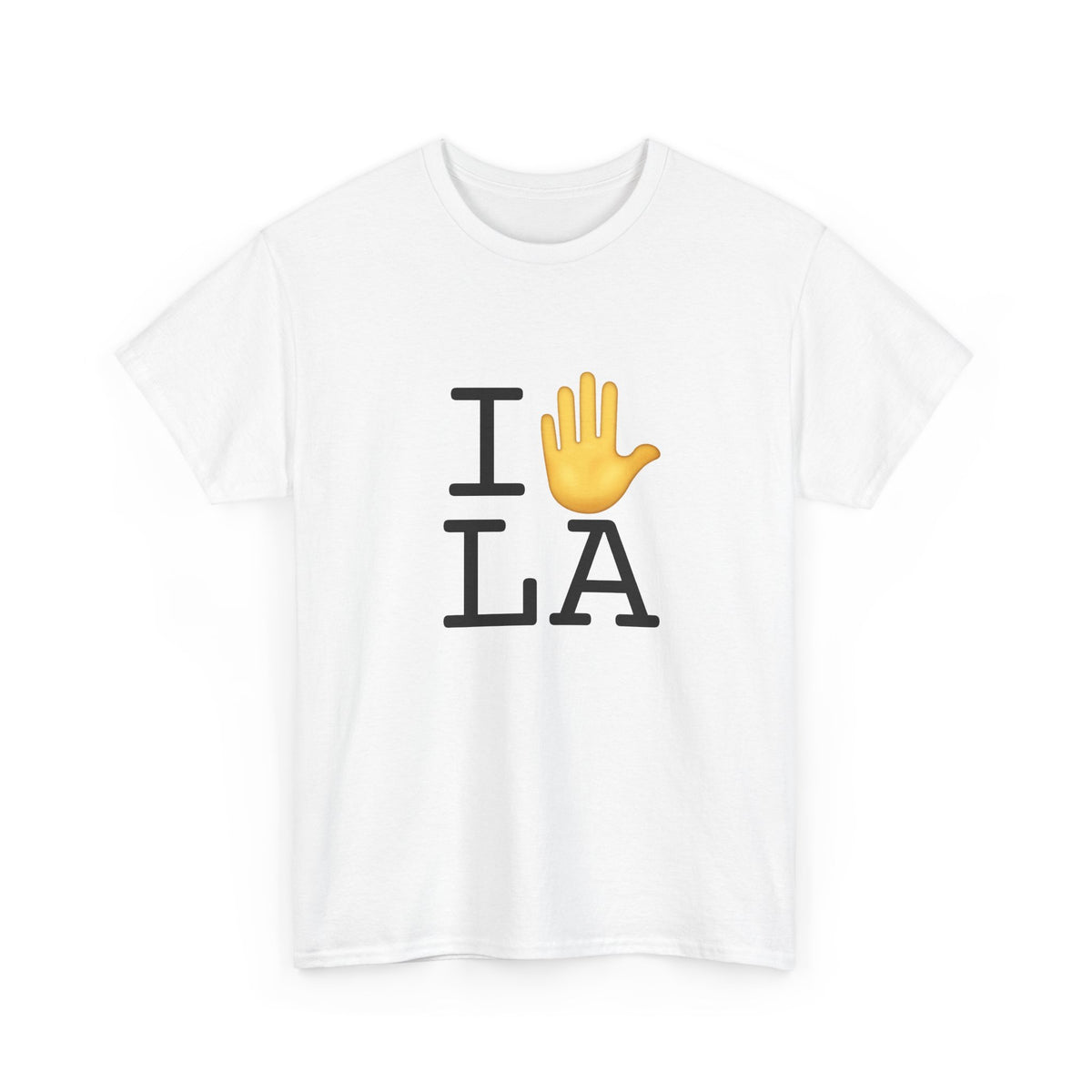 "I Stop (Raised Hand) Louisiana" Tee