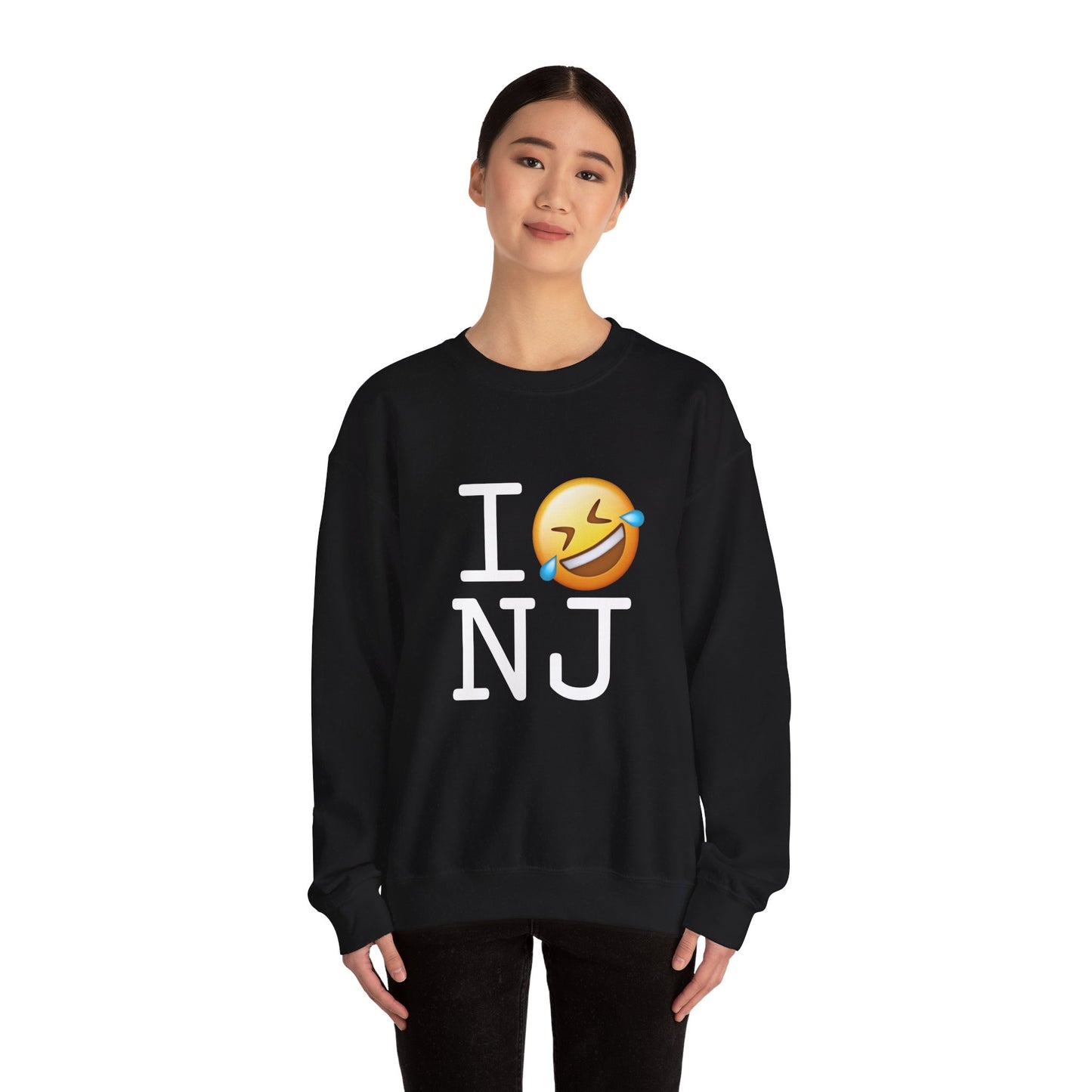"I Laugh Hard (LMFAO) at New Jersey" Sweatshirt