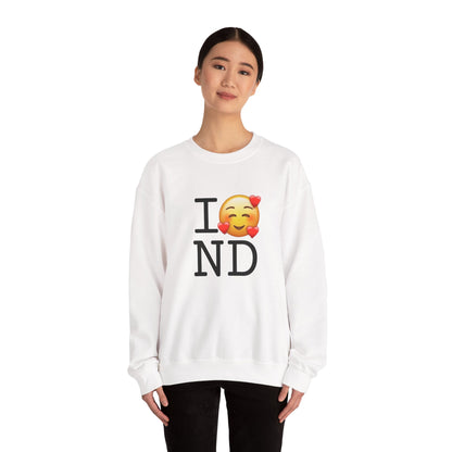 "I Adore North Dakota" Sweatshirt