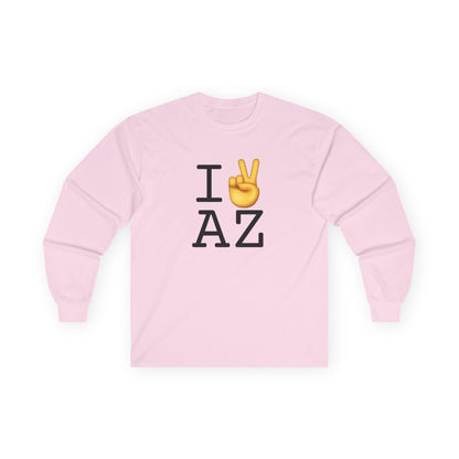 "I Show Peace to Arizona" Long Sleeve Shirt