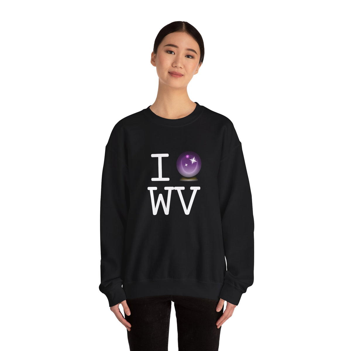 "I Predict the Future (Crystal Ball) of West Virginia" Sweatshirt