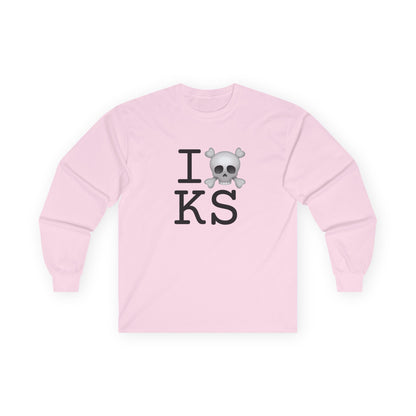 "I'm a Pirate in Kansas" Long Sleeve Shirt