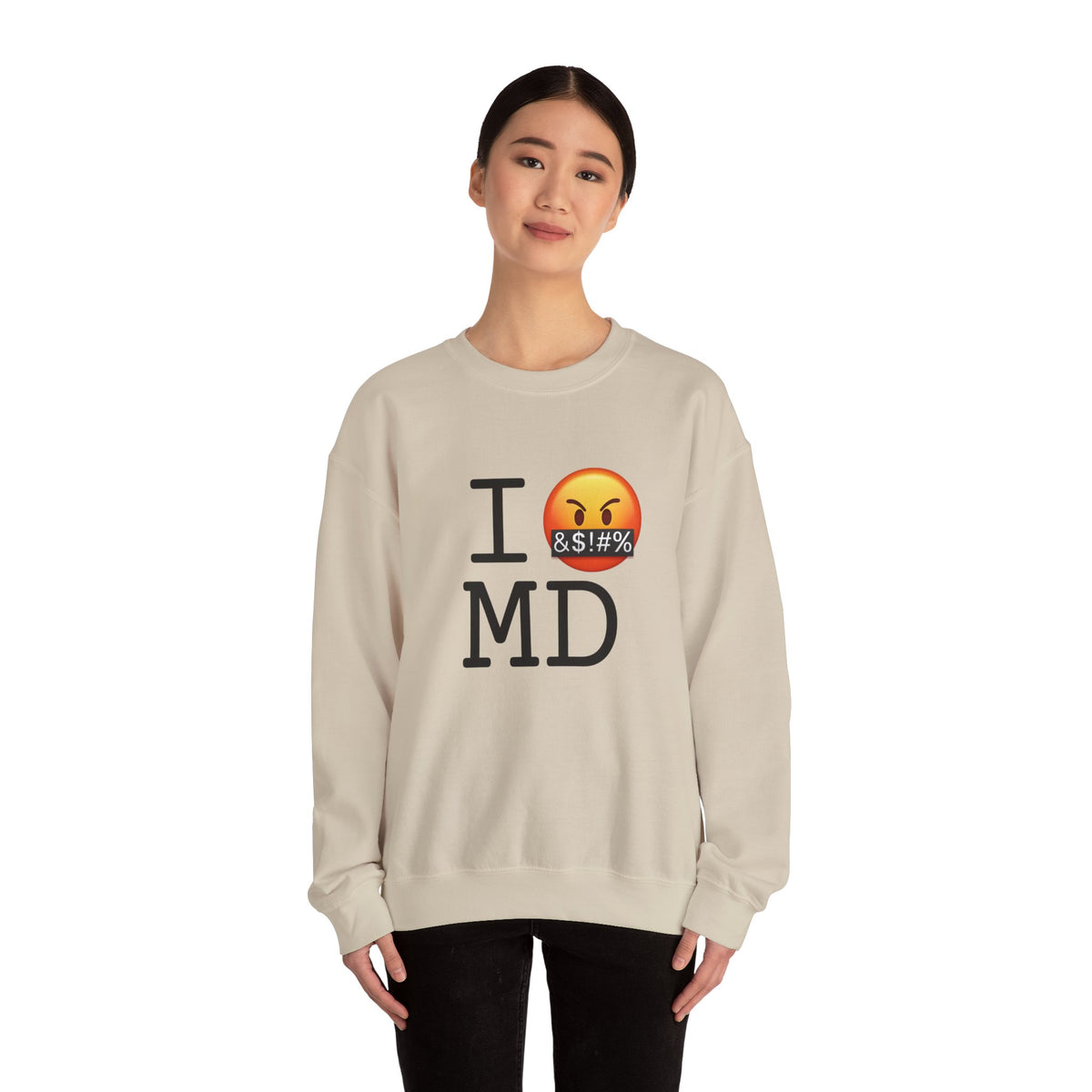 "I Curse about Maryland" Sweatshirt