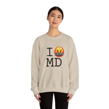 "I Curse about Maryland" Sweatshirt