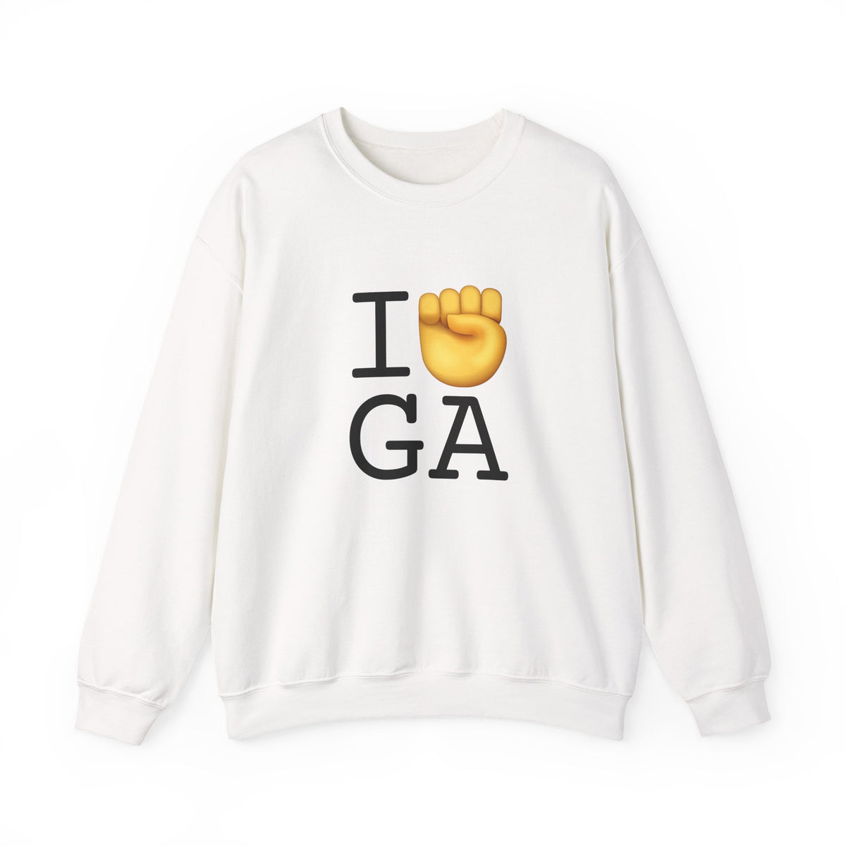 "I Raise my Fist with Georgia" Sweatshirt