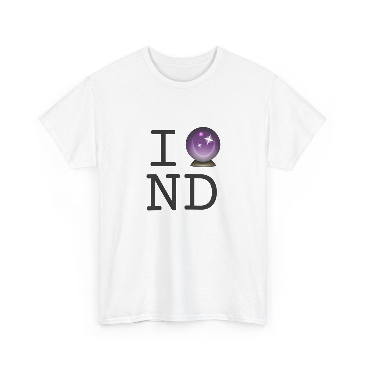 "I Predict the Future (Crystal Ball) of North Dakota" Tee