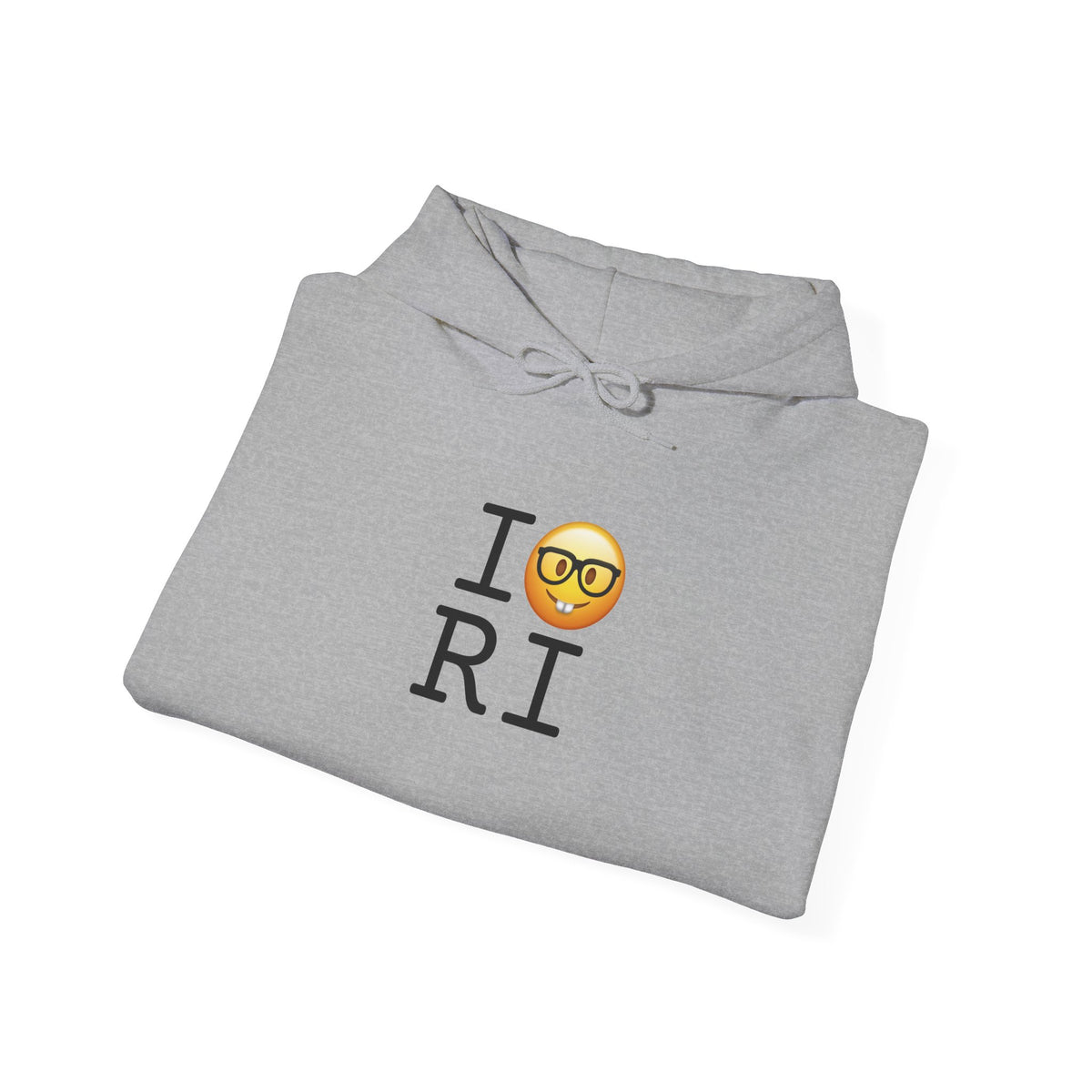 "I'm a Nerd about Rhode Island" Hoodie
