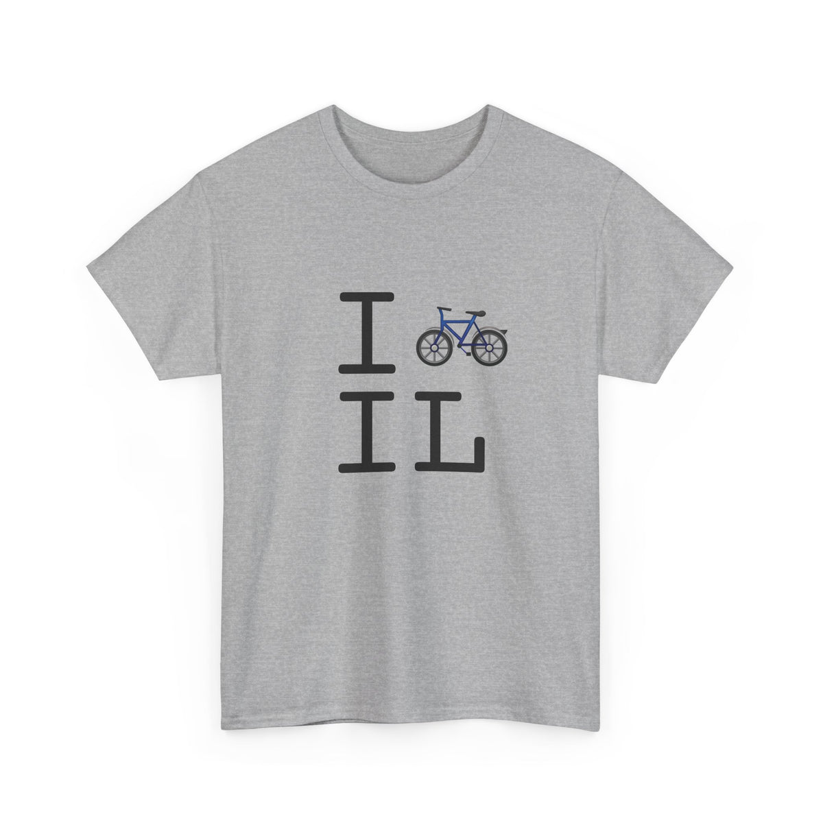 "I Bicycle Illinois" Tee