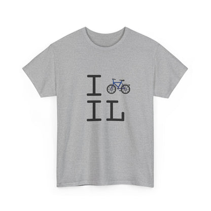"I Bicycle Illinois" Tee